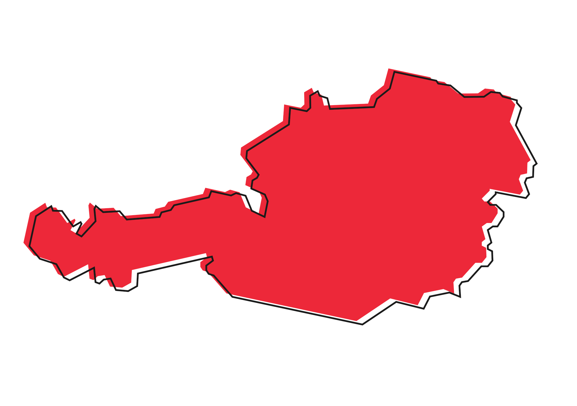 Map of Austria