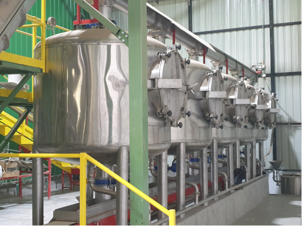 Stainless steel tanks coffee fermentation