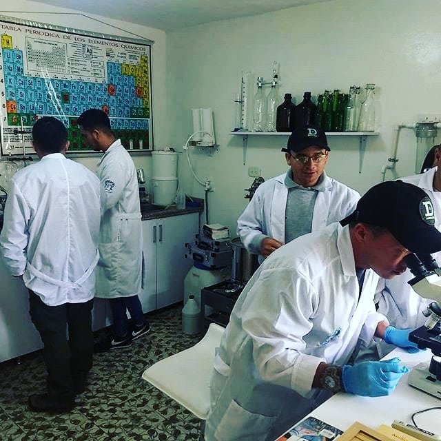 Microorganisms laboratory Granja Paraiso 92